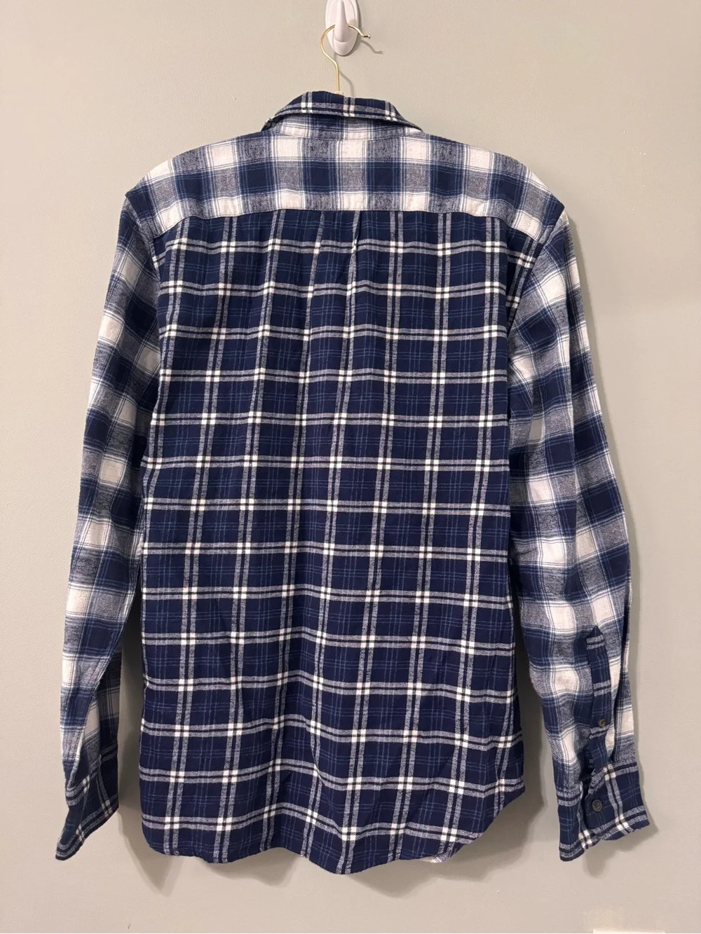 J.Crew NWT Flannel 100% Cotton Mixed Plaid Button Up Shirt Men's‎ Size M